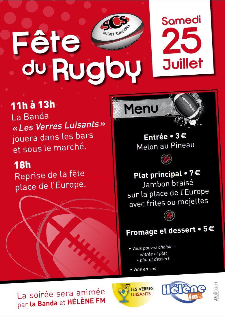 fete rugby surgeres