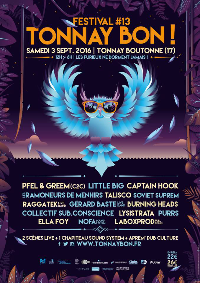 Affiche Tonnay Bon 2016