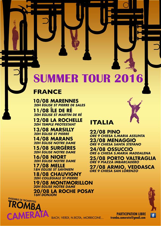 Affiche Tromba Camerata