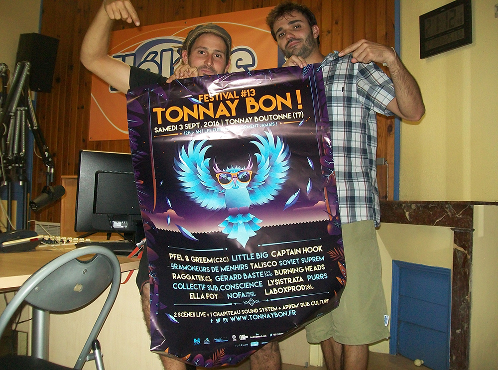 Benoit ARMAND et Benoit Tessonneau du Festival Tonnay bon (2)